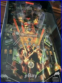 Zizzle Pirates of the Caribbean POTC Dead Mans Chest Pinball Machine Game
